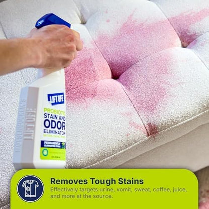 Lift Off Probiotic Stain & Odor Remover, 16 fl oz, 45006 (Pack of 6)