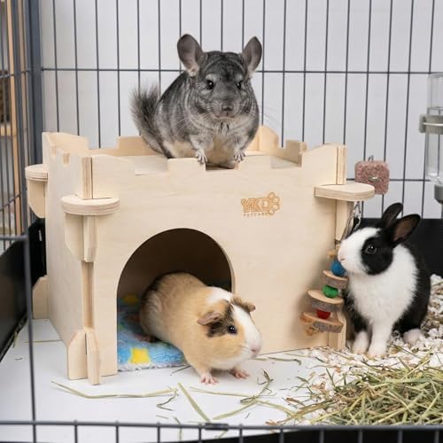 YKD Castle Chinchilla House, Guinea Pig Hideout