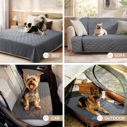 Luciphia Waterproof Couch Cover for Dogs, Non-Slip Pet Sofa Protector