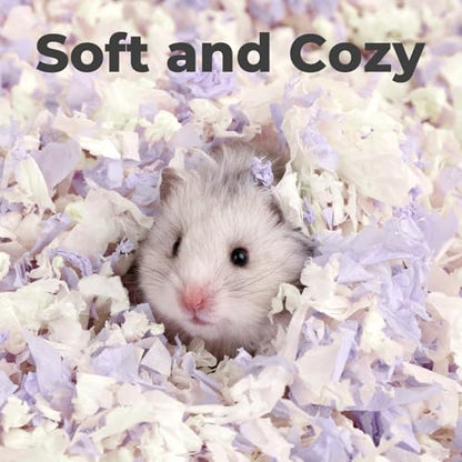 Hamster Bedding 50L Guinea Pig Paper Bedding Odor Control 99% Dust-Free