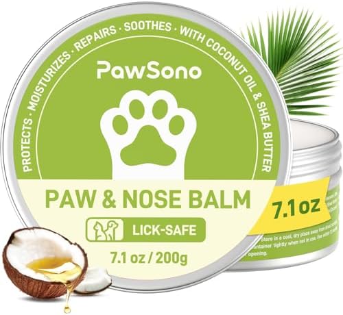PawSono Lick-Safe Dog Paw & Nose Balm with Coconut Oil