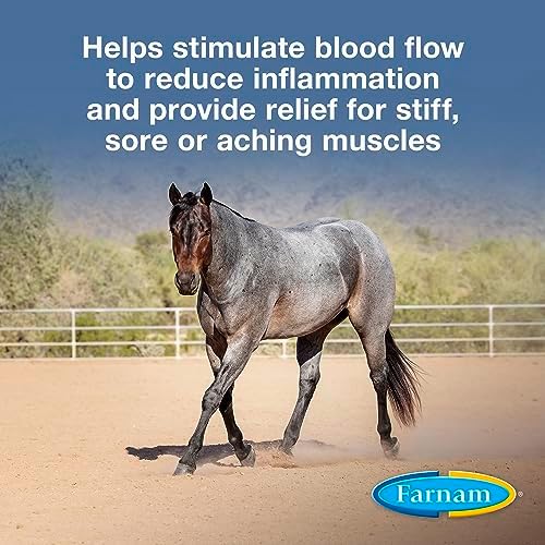 Farnam Vetrolin Horse Liniment to Relieve Inflammation, 32 oz