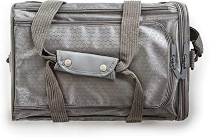 Sherpa To Go Travel Pet Carrier, Airline Approved & Guaranteed On Board - Gray, Medium