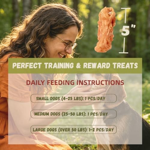 Chicken Wrapped Beef Tendon Bones Dog Chews, Rawhide-Free, 10.6 oz
