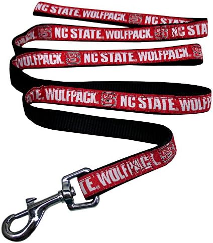 NCAA PET String, Medium, North Carolina State Wolfpack, Dog String, Shiny & Colorful String for Dogs & Cats Licensed by The NCAA, Old Version