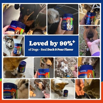Flea & Tick Prevention for Dogs Chewables,Dog Immune Support Supplement
