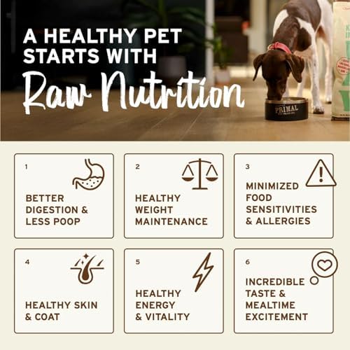 Primal Freeze Dried Raw Dog Food Nuggets, Duck, 5.5 oz