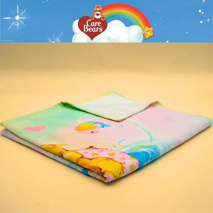 Franco Collectibles Care Bears Heart Classic Retro Super Soft Cotton Bath/Pool/Beach Towel, 60 in x 30 in, (Official Licensed Product)