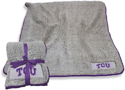 Logo Brands Officially Licensed NCAA Unisex Frosty Fleece Blanket, One Size, Team Color