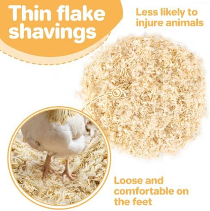 Sukh 31 OZ Chicken Coop Bedding - Aspen Shavings Small Animal Bedding