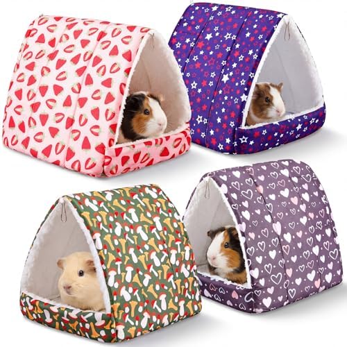 Cinnvoice Guinea Pig Hideout Bed Washable House Cage, Classic, 9.8 in