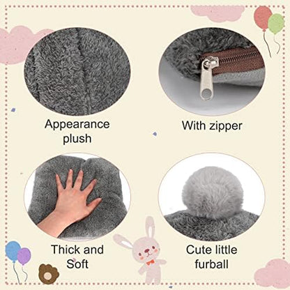 YUEPET Rabbit Hideout House, Large Rabbit Cave Bed, Bunny Triangle House