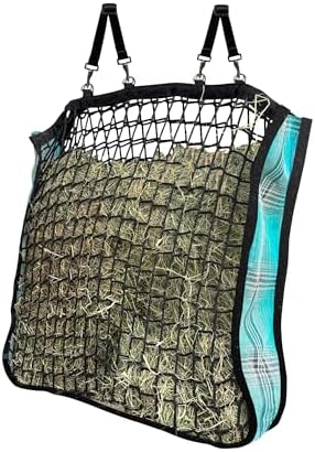 Deluxe Slow Feed Hay Bag, 4 Flake, Imperial Jade