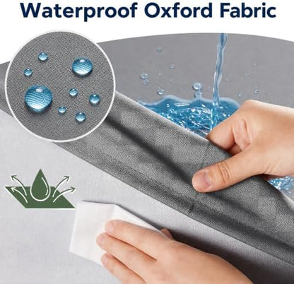 WNPETHOME Outdoor Waterproof Dog Bed Large Sized, Washable Creat Pad 47"