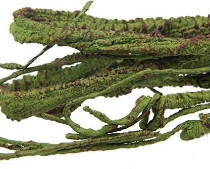 emours Flexible Realistic Jungle Vines Pet Habitat Decor for Lizard,Frogs, Snakes,Chameleons and More Reptiles, 3.6ft Long