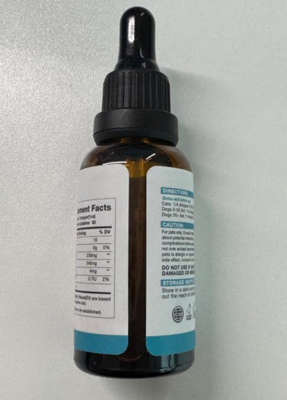 (3 Packs) Pet Oil for Dogs and Cats - Calming Oil Drop, Organic Pets Oils