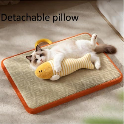 Cat Cooling Mat 19.7"x15.7" for Indoor Cats & Dogs
