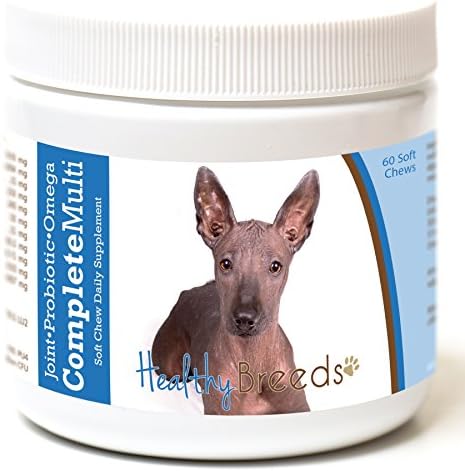 Healthy Breeds Xoloitzcuintli All In One Multivitamin Soft Chew 60 Count