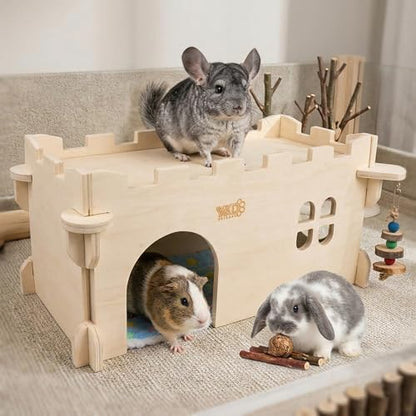 Castle Chinchilla House, Guinea Pig Hideout