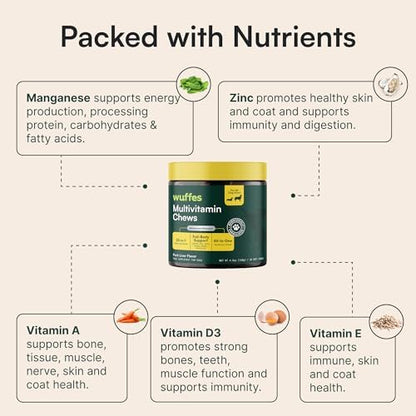 Wuffes Multivitamin Chews for Dogs