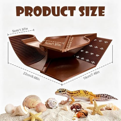 Hermit Crab Hideout & Reptile Hide, Leopard Gecko Tank Accessories