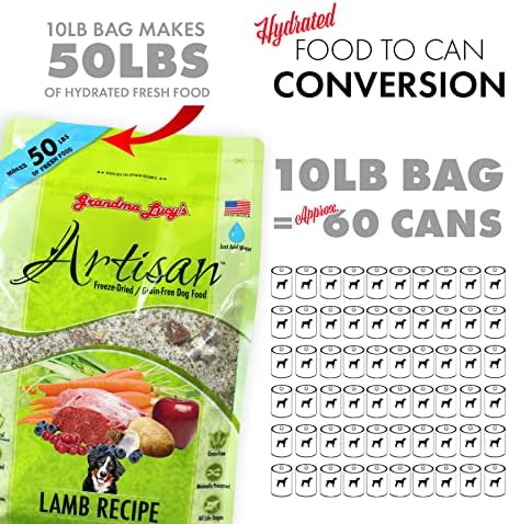 Grandma Lucy's - Artisan Lamb Dog Food – 3Lb