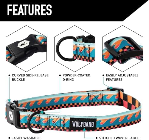 Wolfgang Martingale Dog Collar Buenaonda Print Small