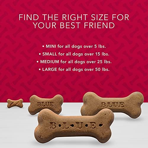 Blue Buffalo Bones Beef Medium Dog Biscuits, 16 oz, 4 ct