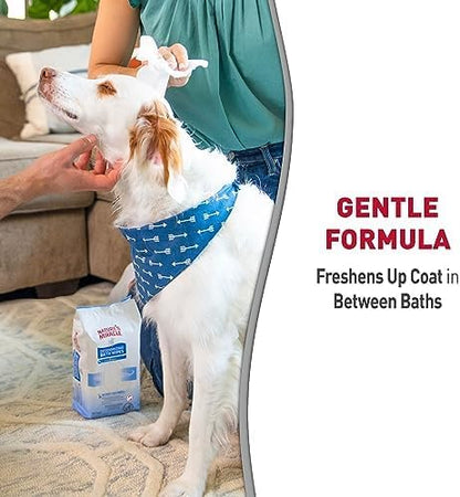 Nature's Miracle Deodorizing Bath Wipes for Dogs, 100 Count