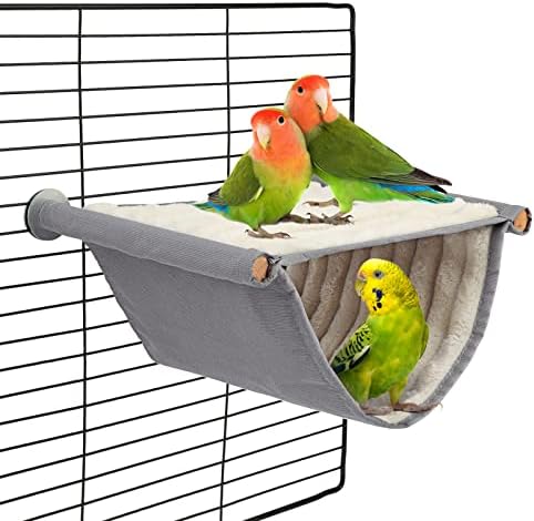 BWOGUE Bird Nest Bed Hanging Hammock, Parakeet Bed for Cage, Cockatiel Bed