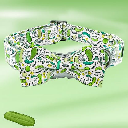 Dog Collar - Big Dills Pet Collar For Summer, Holidays, Girls Or Boys, Adjustable For X-Large Dogs