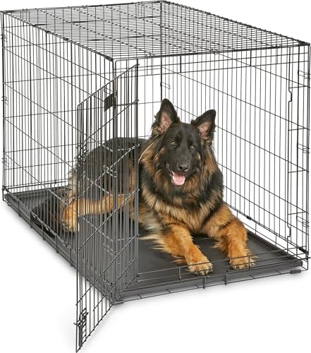Midwest 48-Inch Single Door iCrate, for Extra-Large Breeds, 90-110 lbs