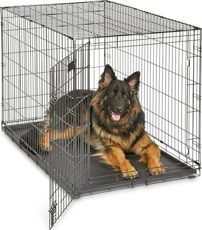 Midwest 48-Inch Single Door iCrate, for Extra-Large Breeds, 90-110 lbs