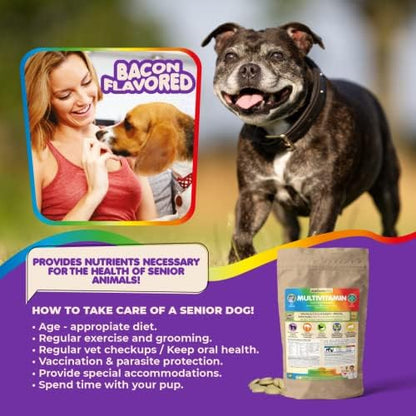 Dog Prenatal Vitamins – Multivitamin for Dogs and Cats 90 Tabs Supplement