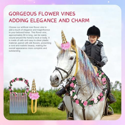 Horse Costume Bling Accessory for Real Horse Birthday Party Decor