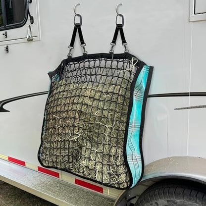 Deluxe Slow Feed Hay Bag, 4 Flake, Imperial Jade