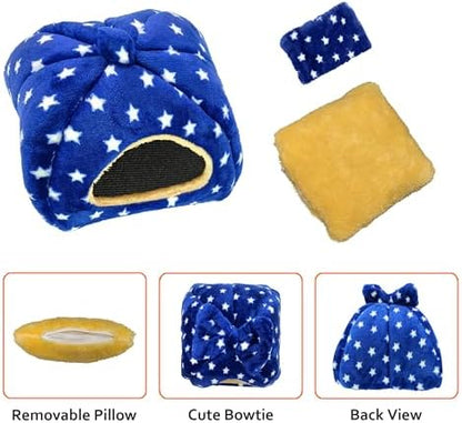 Guinea Pig Bed, Hideout House for Small Animals, Warm & Cozy