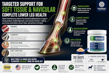 Pivotal Feeds Equine Total Recovery Supplement, 30 Servings