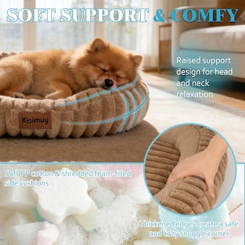 Orthopedic Dog Bed, Hip & Joint Support Medium Size Dog Crate Pad