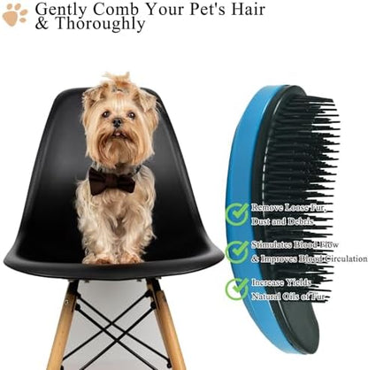 Small Dog Brush, Soft Puppy Brush, Massage Pet Grooming Tool