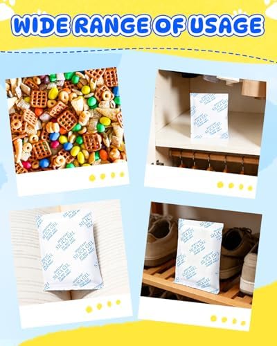 6PACK Desiccant Bag Replacement for Smart Feeders, Packs for Storage