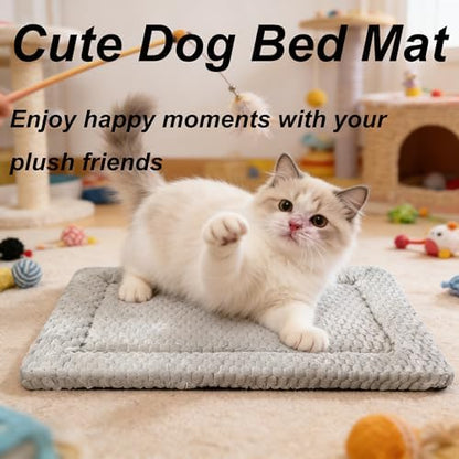 Cat Bed Mat - Durable & Cute Crate Beds for Extra Small Dogs & Cats, Comfortable Kennel Pad for Home, Crate & Travel