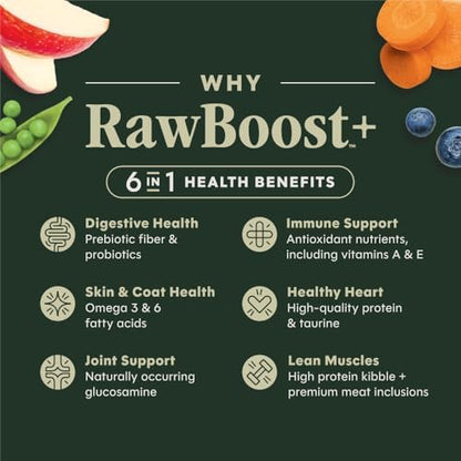 Instinct RawBoost, Dry Dog Food + Freeze Dried, Real Salmon, 3.5 lb. Bag
