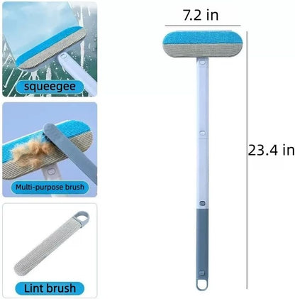 Pet Hair Remover for Furniture, 6-in-1 Dog Cat Lint Roller & Deshedding Tool Kit, Self Cleaning Slicker Brush with Comb Set, Reusable Carpet Couch Cleaner for Long Short Hair, Grooming Supplies