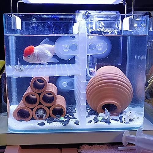 OIIKI 16PCS Aquarium Fish Tank Divider with Suction Cup, White