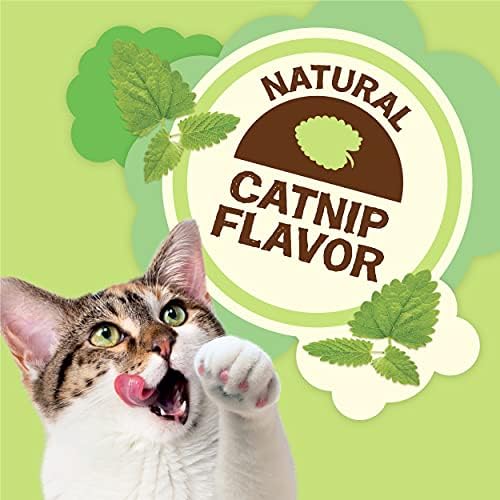 Friskies Purina Party Mix Natural YUMS Cat Treats, Catnip, (10) 2.1 oz