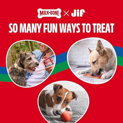 Milk-Bone Natural Peanut Butter Spread with Jif, 4 Pouches