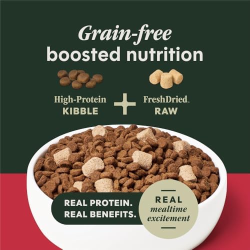 Instinct RawBoost, Dry Dog Food + Freeze Dried, Real Beef, 10 lb. Bag