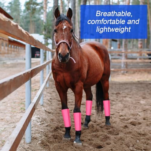 8 Pcs UV Mesh Horse Fly Boots