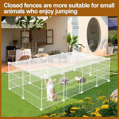 VISCOO 20 Panels Small Animal Playpen, Pet Playpen, Guinea Pigs Cages